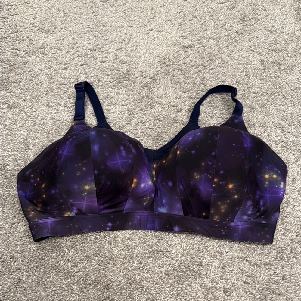 Torrid Women's Purple Galaxy Wire-free Bra